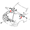 Toyota Corolla Sprinter Sedan 1979-1987 Bonnet Hinge Seal