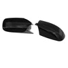 Dodge Charger Black Horn Style Side Mirror Cover Shell Caps 2 x (2015-2022)