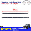 Weatherstrip Assy Front Outer LH+RH Fits Toyota FJ60 FJ62 Land Cruiser 1980-87