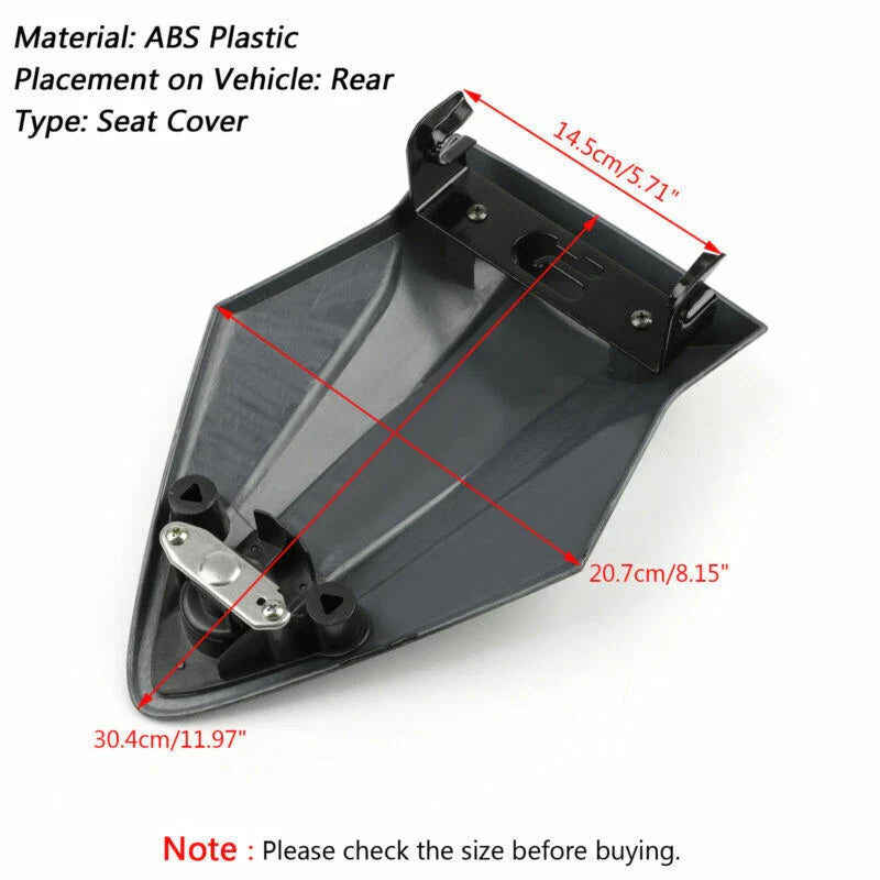 BMW S1000RR ABS Pillion Cover (2015-2018)