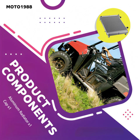 Polaris Ranger Crew 800 Coolant Radiator (2010–2014)
