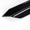 C8 Corvette Carbon Flash Front Bumper Canard Diffuser Splitter Fins (2020+)