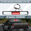Ford High Mount Stop Light (Chrome Tone Housing, Clear Lens)