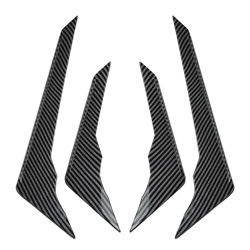 Audi Q5 Carbon Fiber Front Bumper Side Spoiler Trim (2021-2024)