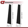 Lexus GS 4 Pcs Black Door Pillar Window Trim (2012-2019)
