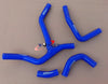 Honda CRF450R Aluminum Radiator + Blue Silicone Hose (2015-2016)