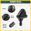 Suzuki Grand Vitara Windshield Wiper Washer Nozzle Spray Jets (2006-2014)