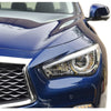 Infiniti Q50 Front Left Right Headlight Lens Covers (2014-2021)
