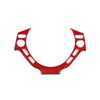Nissan GTR 2008-2016 Red Carbon Fiber Steering Wheel Center Cover Trim fit