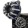 Harley Touring (1993-2007) Black White Blue Air Cleaner Intake Filter