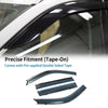 Toyota Land Cruiser Prado J120 2 x Window Deflectors (2002–2009)