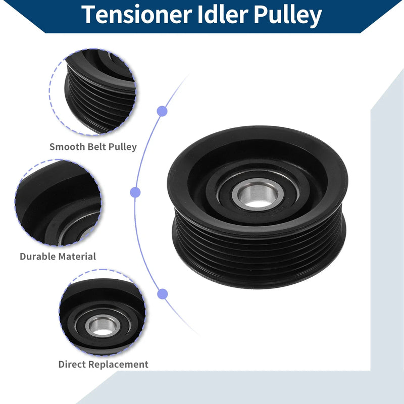 Honda CR-V, Acura (2012-2014) - 1 x Pulley Drive Belt Idler Pulley