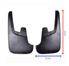 Front Mud Flaps Rubber Splash Guard Fits Isuzu D-Max V-Cross 4WD Truck 2011-2019