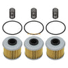 Honda CRF150R / CRF250X / CRF250R / CRF250RX / CRF450 3 x Oil Filter O-Ring (2002–2024)