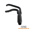 Harley Dyna Super Glide Custom Full 2-into-1 Exhaust Muffler (2006-2017)