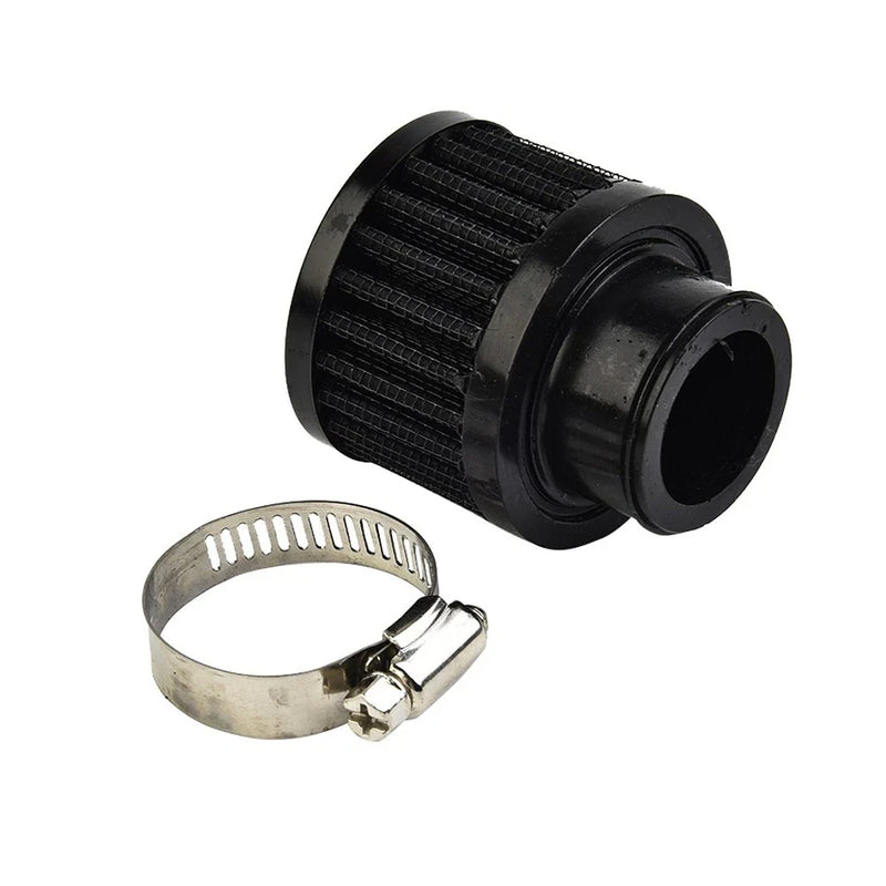 Car 25mm Cone Mini Oil Air Intake Vent Valve Cover Breather Filter