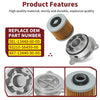 Yamaha V Star 1100 XVS1100 Oil Filter Cover w/ O-Ring (1999–2009)