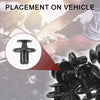 Lexus CT200h, ES300h (2011-2020) - 15 Pcs Front Fender Skirt Clips