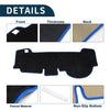 Honda N-WGN JH3 / JH4 Sun Protector Black Blue Dashboard Cover Mat (2013-2020)