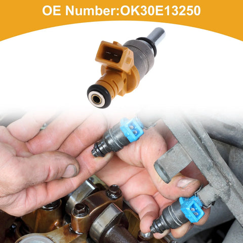 KIA RIO 1.5L 1.6L Fuel Injector No.OK30E13250 (2001-2005)