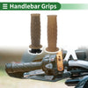 Motorcycle 7/8" 22mm Hand Grips TPU Khaki