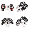 Motorcycle Foot Pegs Aluminium Brake Pedal Pads 2x