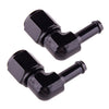 Swivel Aluminum Hot 2 x 6AN Female to 3/8 & 5/16 Barb Fitting Adapter