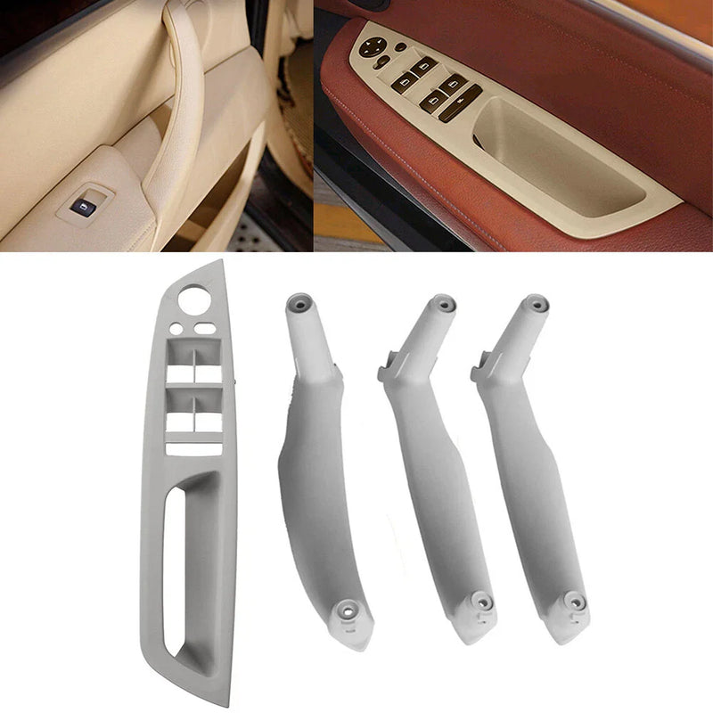 BMW X5 E70 X6 E71 E72 4 x ABS Inner Door Pull Handle Trim Covers (2007-2013)