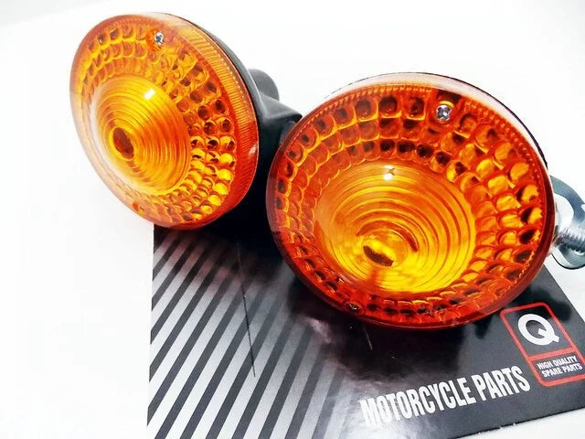 Yamaha DT175 Front Left Right Turn Signal Indicator Blinker Assy Set (78-83)
