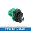 Chevrolet Venture Plastic Metal Black 1 Pc Door Lock Switch