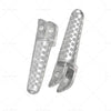 Honda CB1000R CBR600RR CBR1000RR Silver Front Foot Pegs (2008-2023)