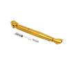 Motorcycle Universal Side Stand Gold Aluminum Adjustable Kickstand Foot