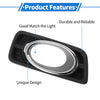 Honda Civic Front Left Fog Light Grill (2012-2014)