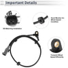 Chevrolet Sonic ABS Wheel Speed Sensor Rear Left (2012-2020)