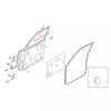 Nissan Sentra Sunny B13 1990-1993 Door Belt Moulding