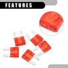 Car Short Circuit Protection 5 Pcs Mini 10AMP APM/ATM Blade Fuses