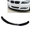 BMW 3 Series E90 2009-2012 Bright Black Front Bumper Spoiler Lip