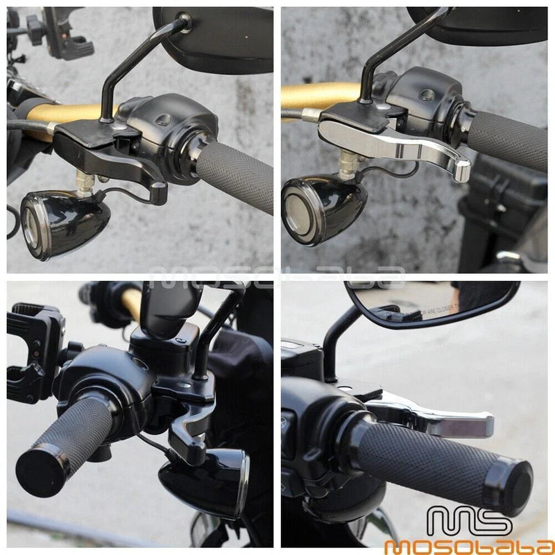 Harley Softail Street Bob Low Rider Fat Boy Brake Clutch Levers Set (2015-2022)