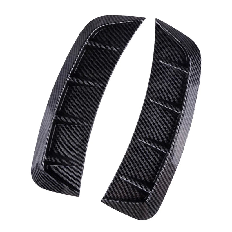 2 x Carbon Fiber Style ABS Wheel Eyebrow Arch Protector