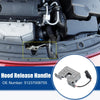 BMW Black Gray Front Hood Latch Actuator Assembly