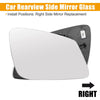 BMW 5 Series Right Side Rearview Heated Mirror Glass
