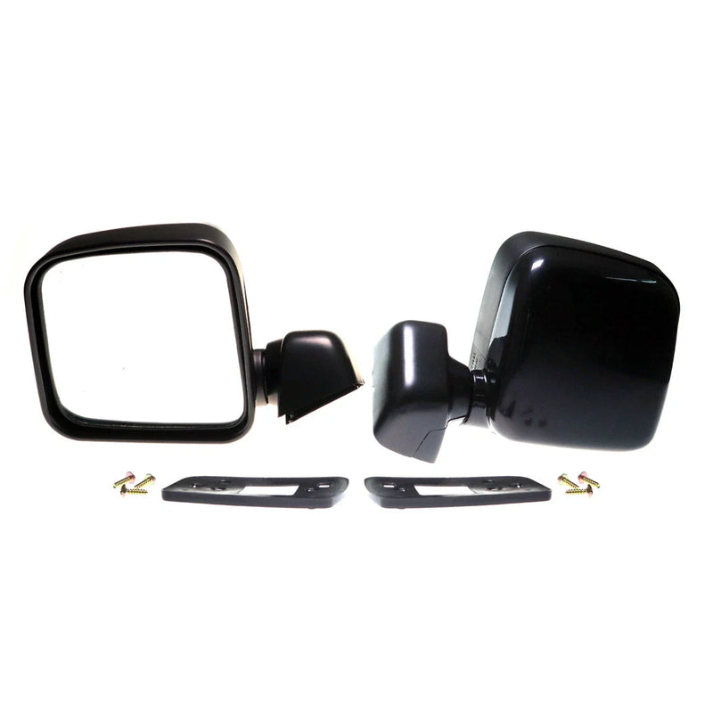 Toyota Hilux Utility 1997-2005 Black Door Mirror