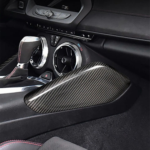 Chevrolet Camaro 2 x Carbon Fiber Center Console Side Covers (2016-2024)