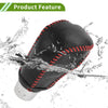 Honda Civic 2016-2021 Pebbled Black Red Faux Leather Gear Shift Knob Cover