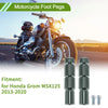 Honda Grom MSX125 2013-2020 Aluminum Alloy Gray Motorcycle Foot Pegs