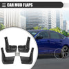 Honda Accord Car Mud Flaps Splash Guards  Black (2018-2019)