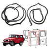 Toyota Land Cruiser BJ40 FJ40 Hardtop 1969-1980 Back Swing Door Weatherstrip Set