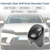 Honda Civic 2022-2025 Black Decorator Automatic Gear Shift Knob Cover