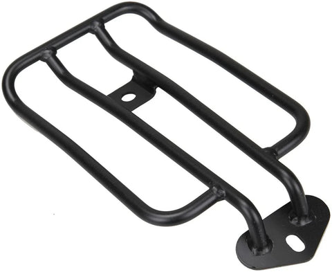 Harley Sportster XL883 XL1200 04-15 Black Solo Seat Luggage Rack