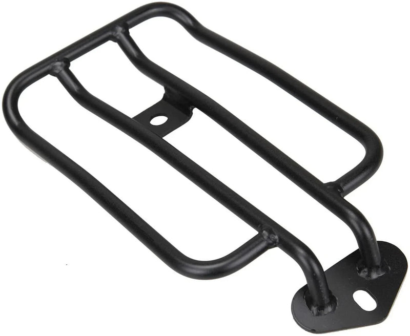Harley Sportster XL883 XL1200 04-15 Black Solo Seat Luggage Rack